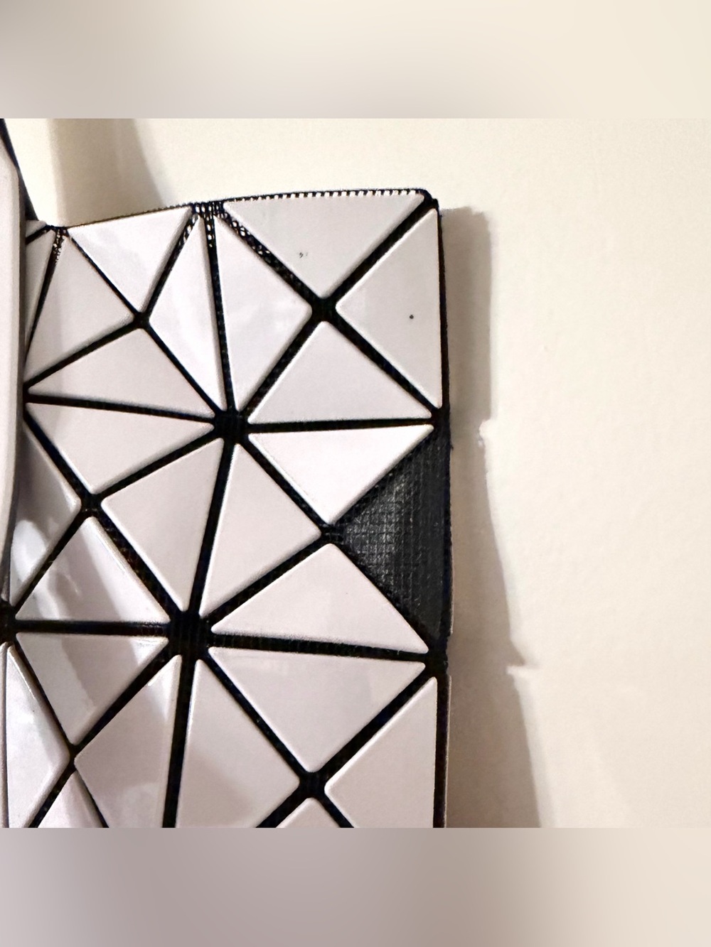 ‼️DAMAGED‼️ Bao Bao Issey Miyake Tote Bag Purse | Off White - Picture 9 of 16